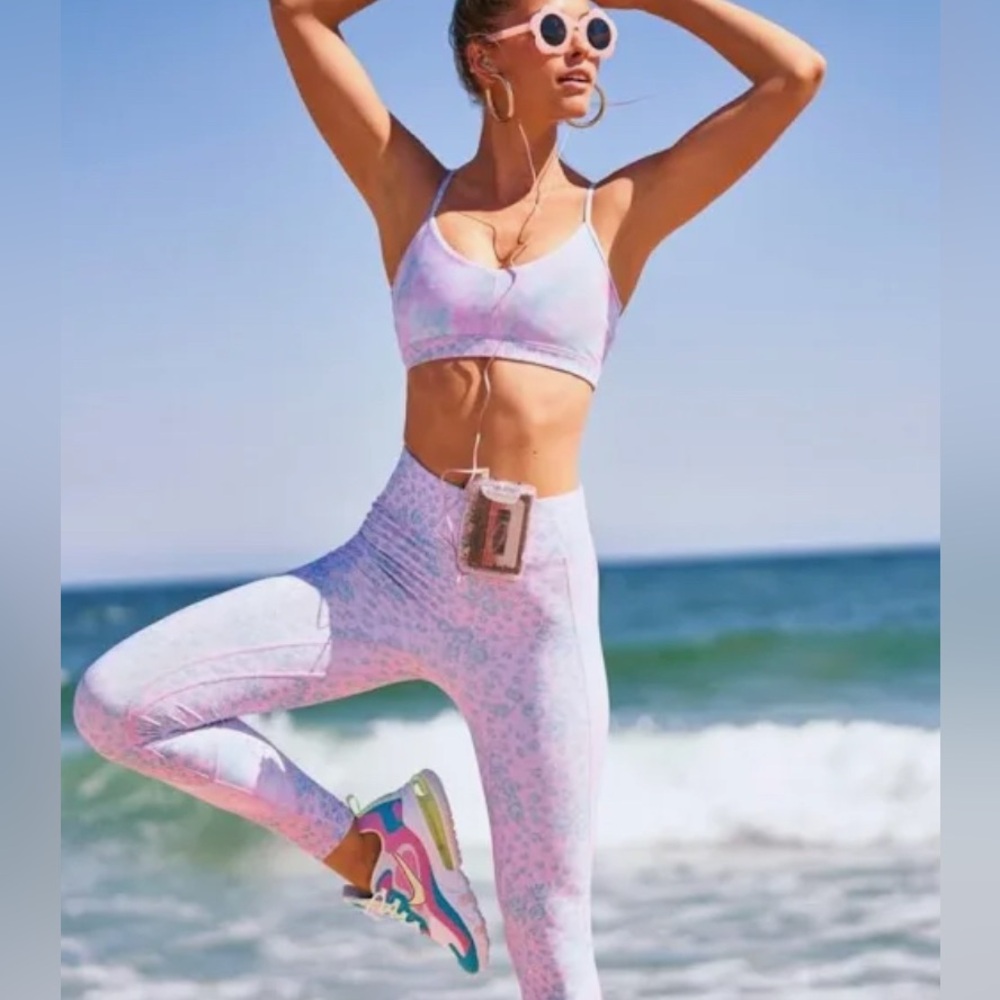 LoveShackFancy x Bandier Leggings